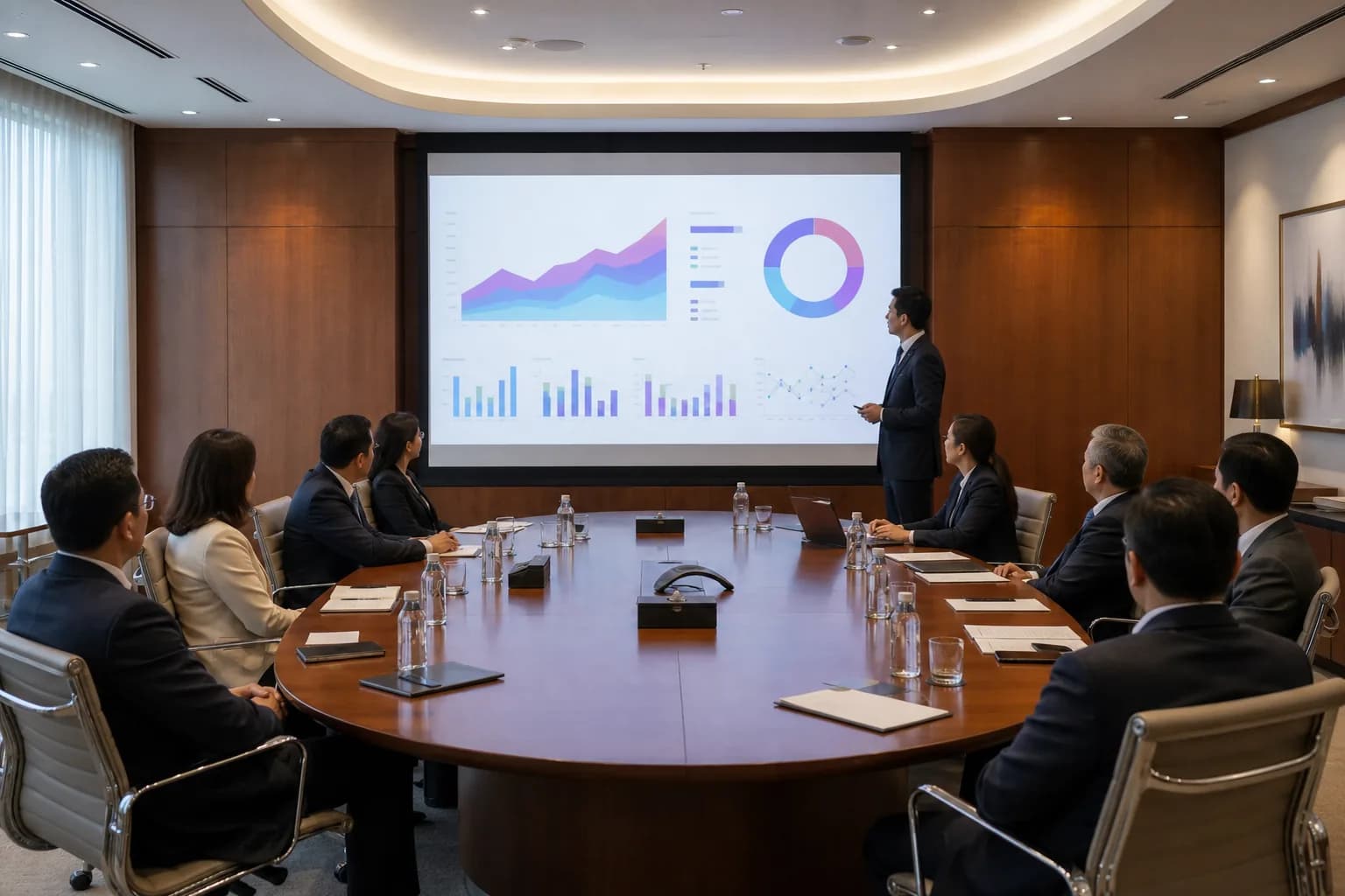 Hospital data model connecting clinical and financial modules