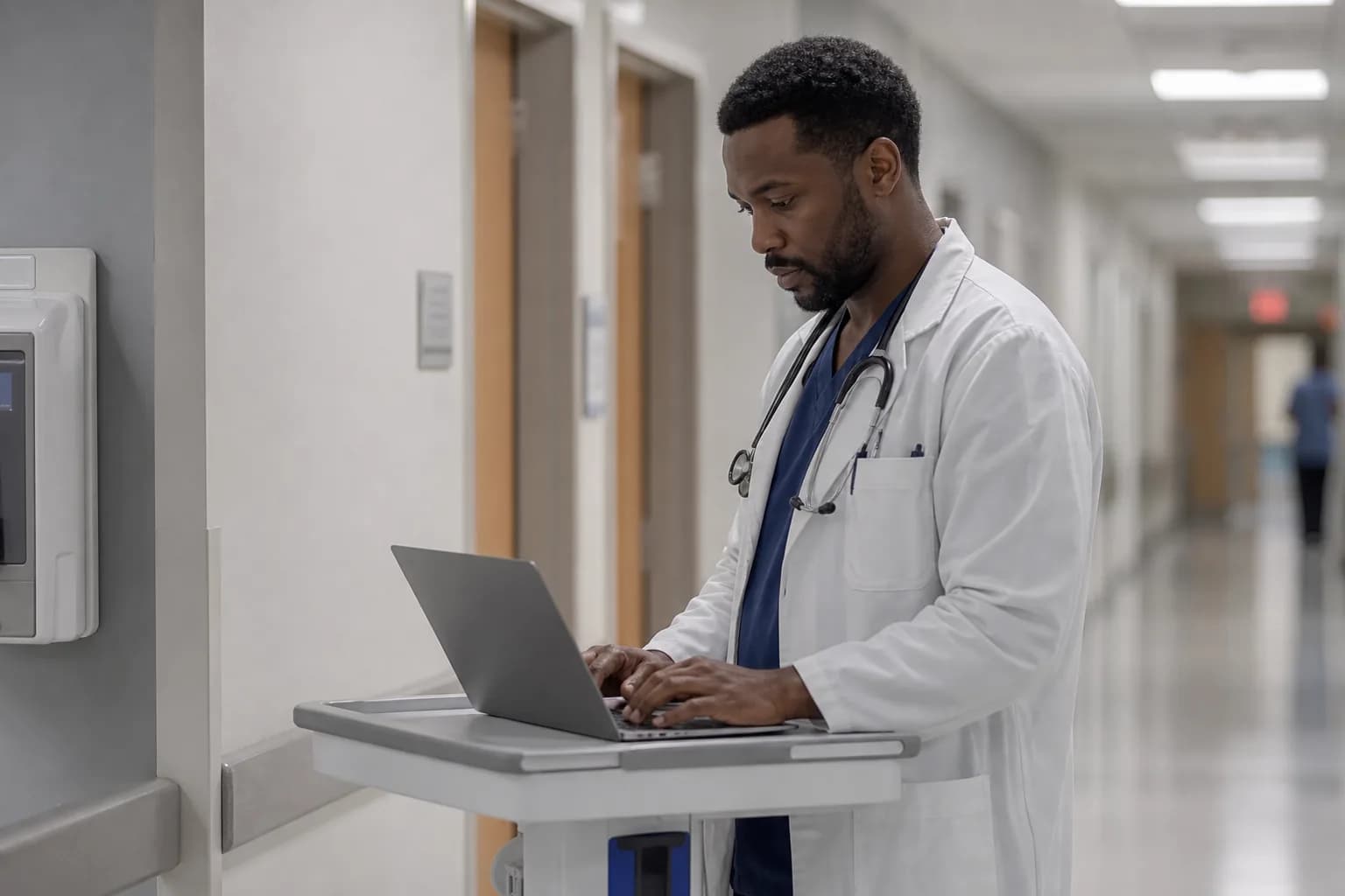 Annual cash-flow profile of a phased hospital EHR rollout