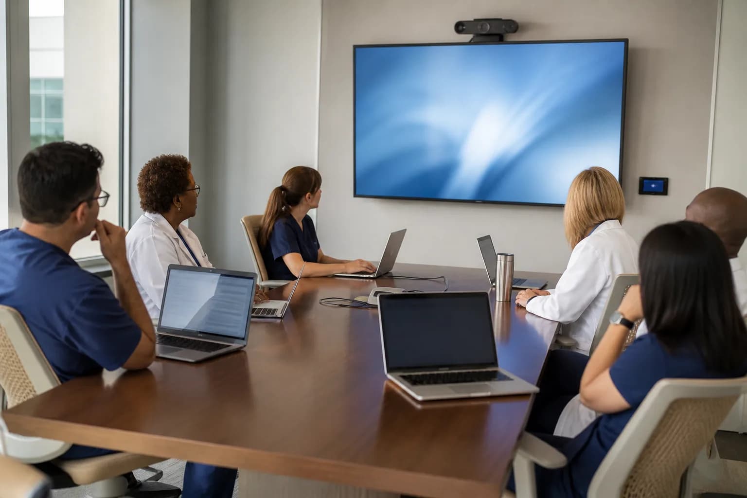 Clinical team deciding which legacy records to migrate into a new EHR