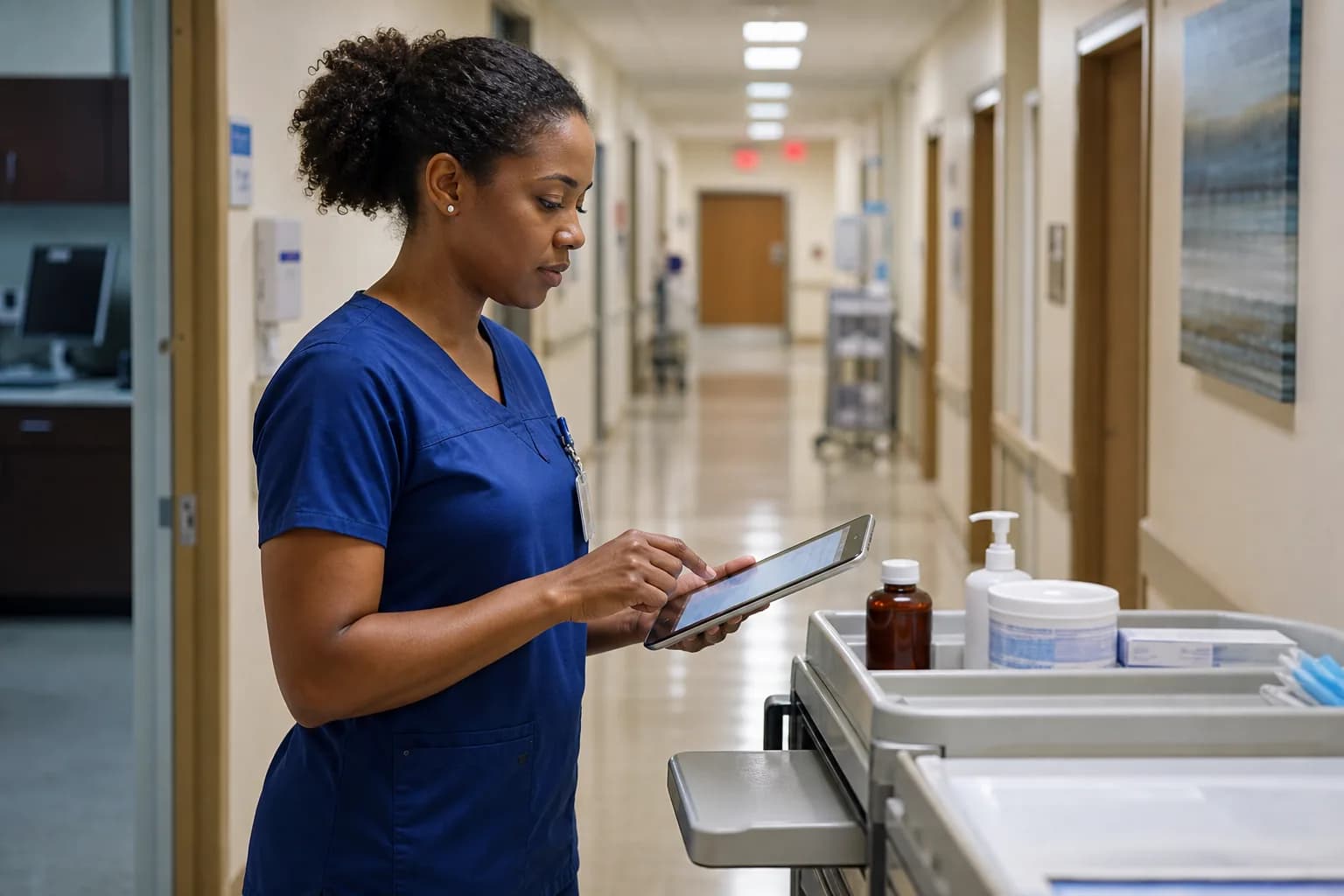 Part-time clinical informatics owners in a mid-size hospital