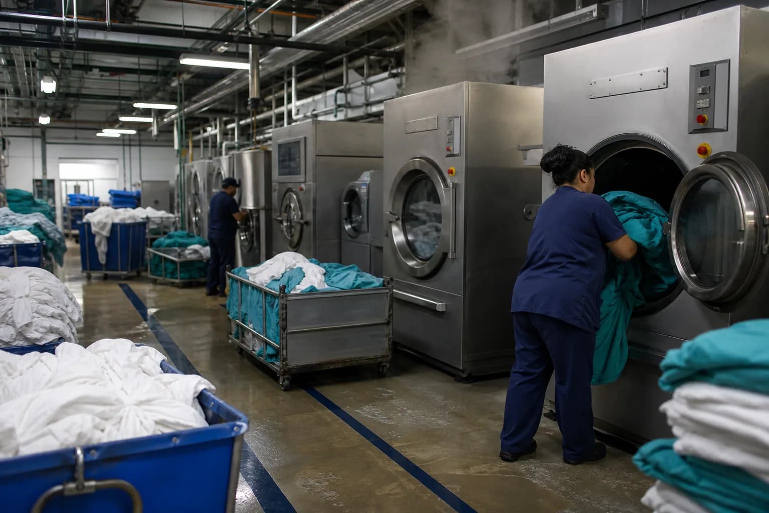 Plant room log sheet recording bank contents, source pressures and changeover events by shift