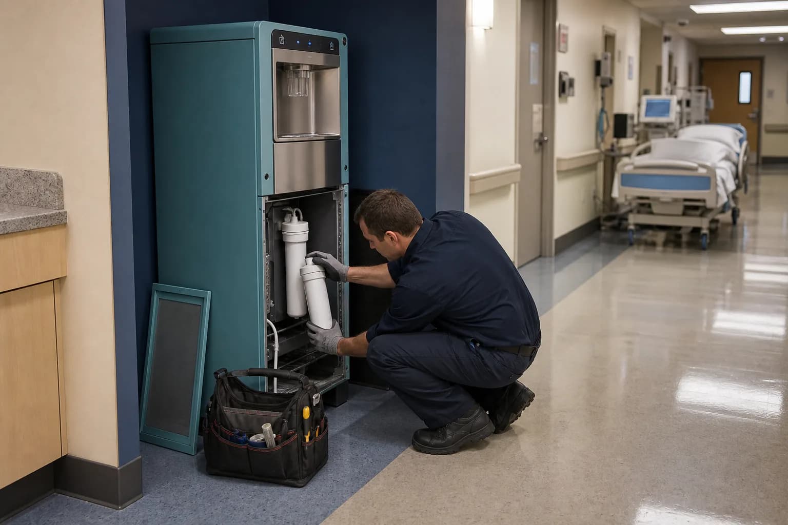 Design-stage clearance on drawings and completion-stage clearance on installed systems, separated by construction