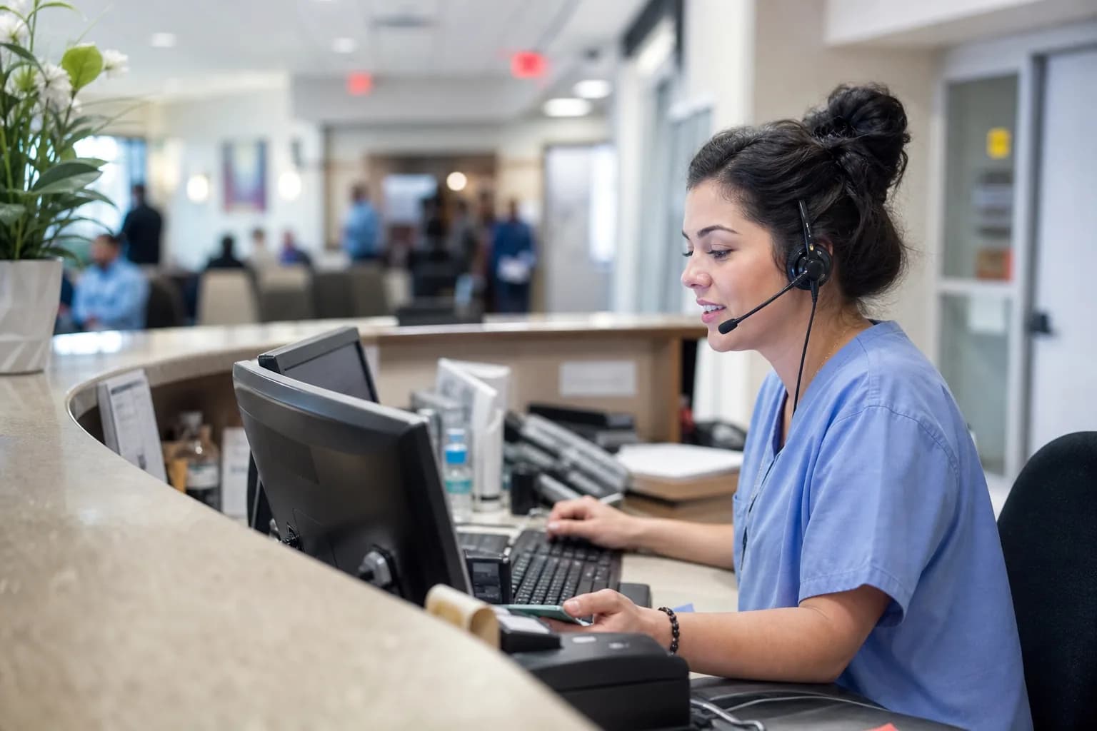 Hospital expense request with supporting business purpose