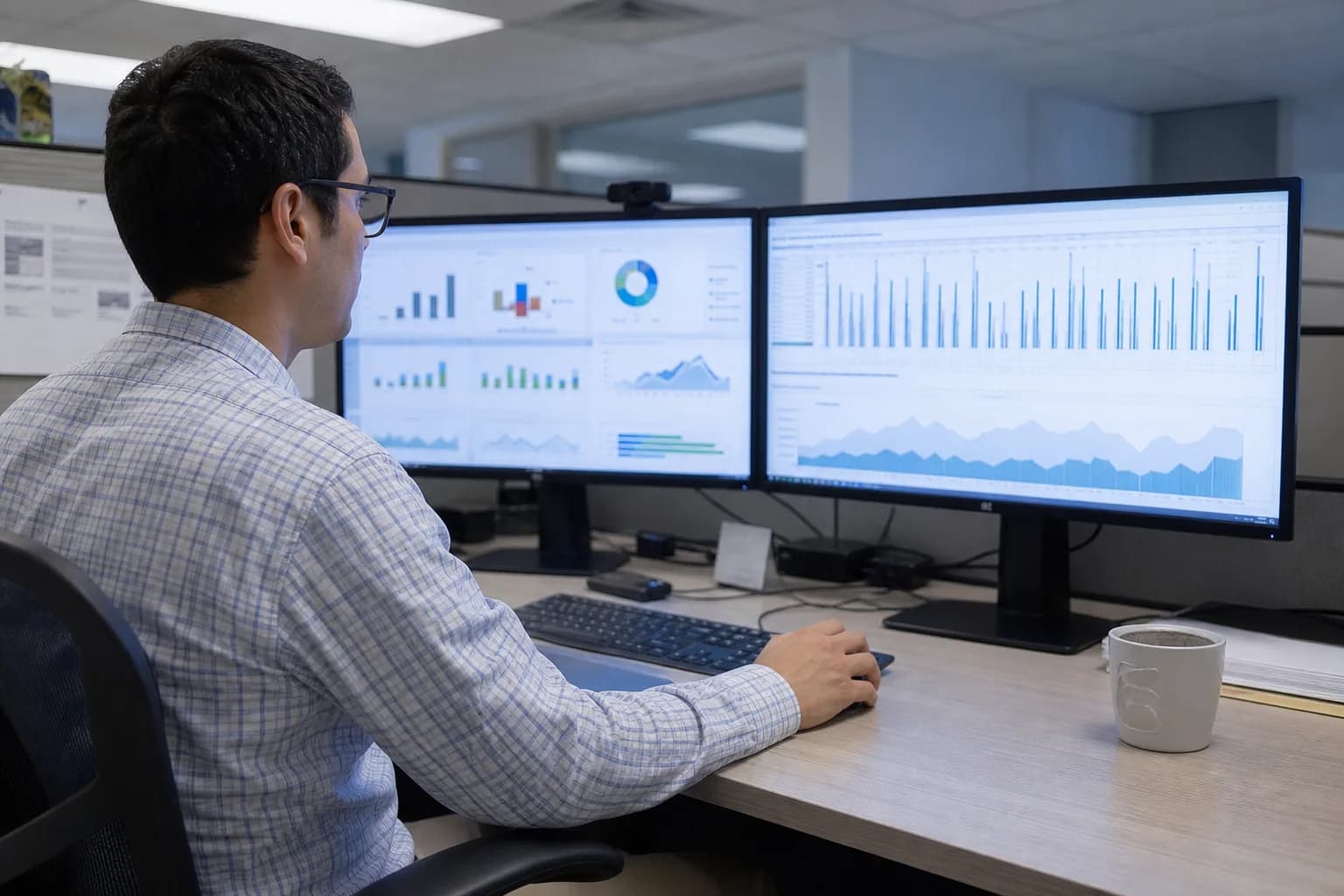 Standardized service master and controls applied across hospital branches