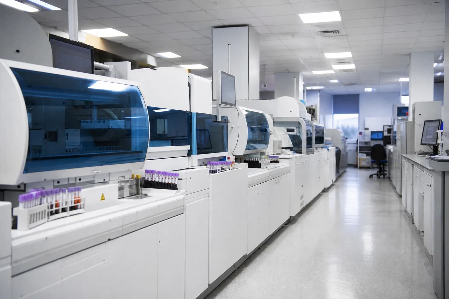 Disconnected laboratory order test status and billing records