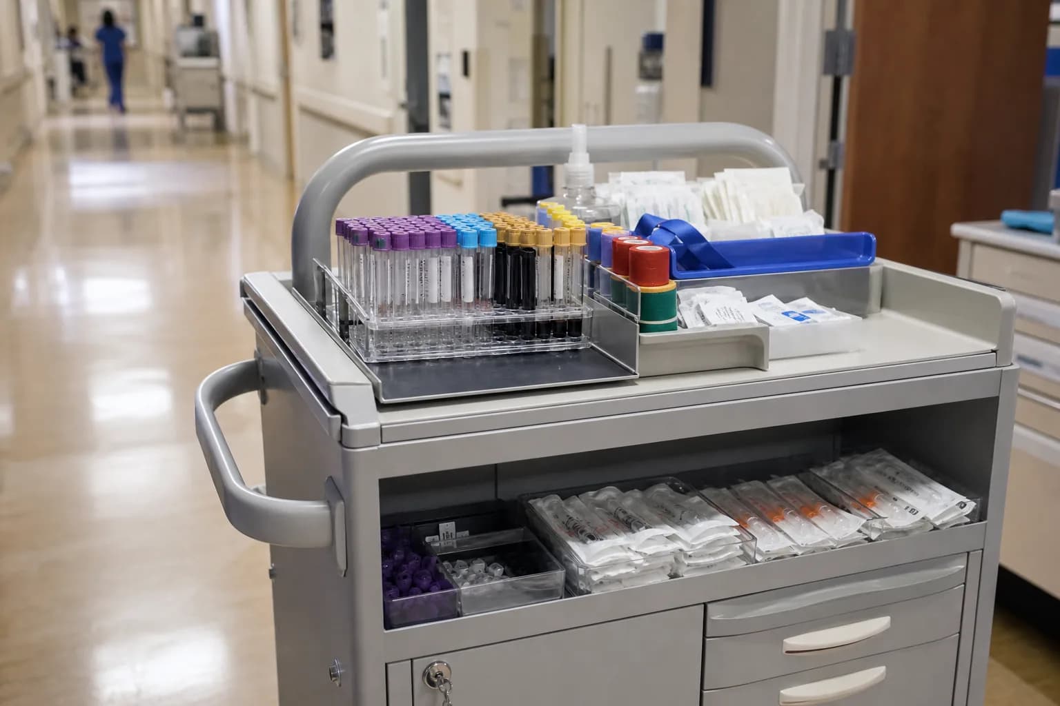 Total cost of ownership breakdown for a hospital laboratory platform