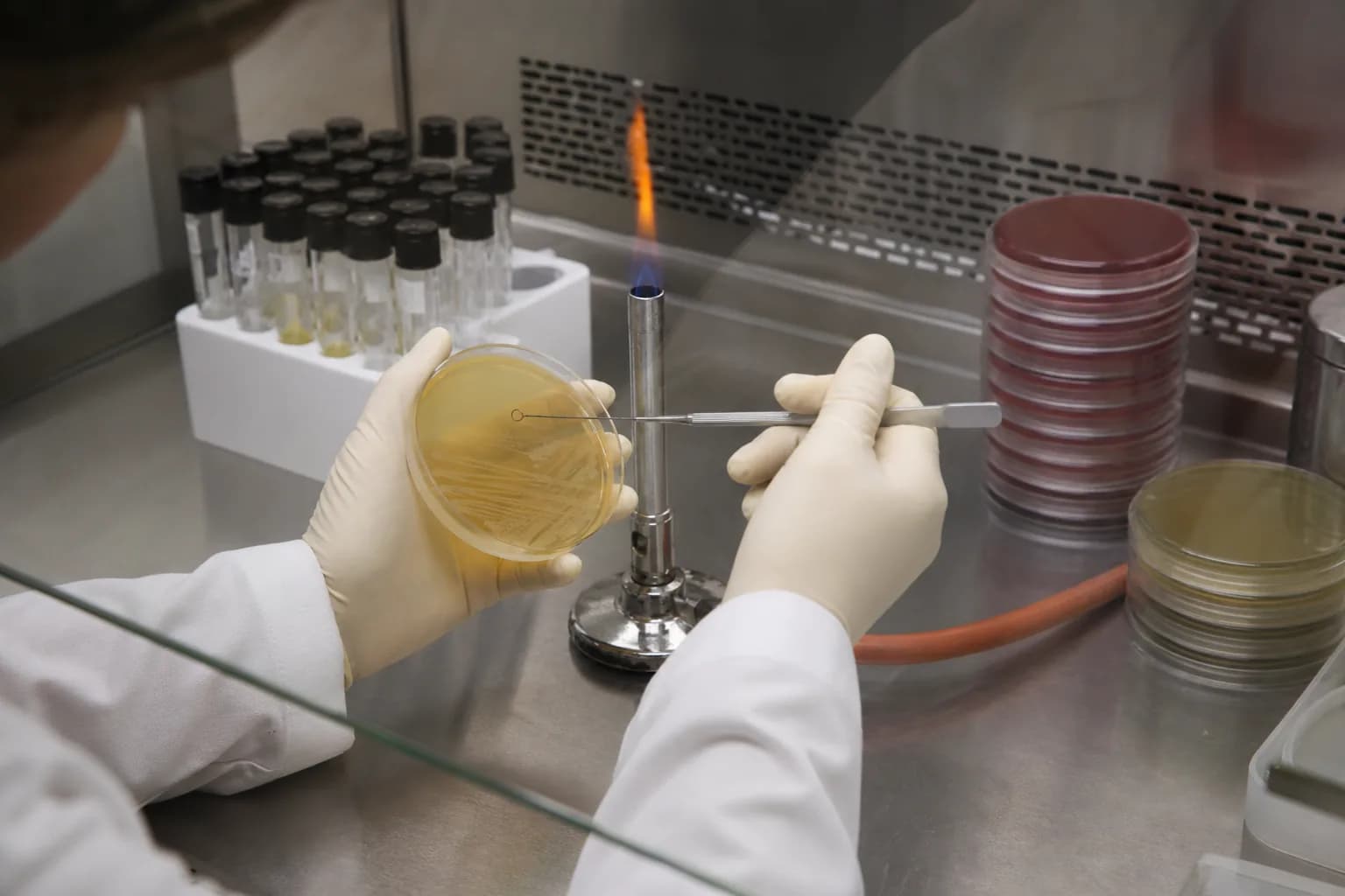 Source-of-truth table assigning ownership of laboratory data across systems
