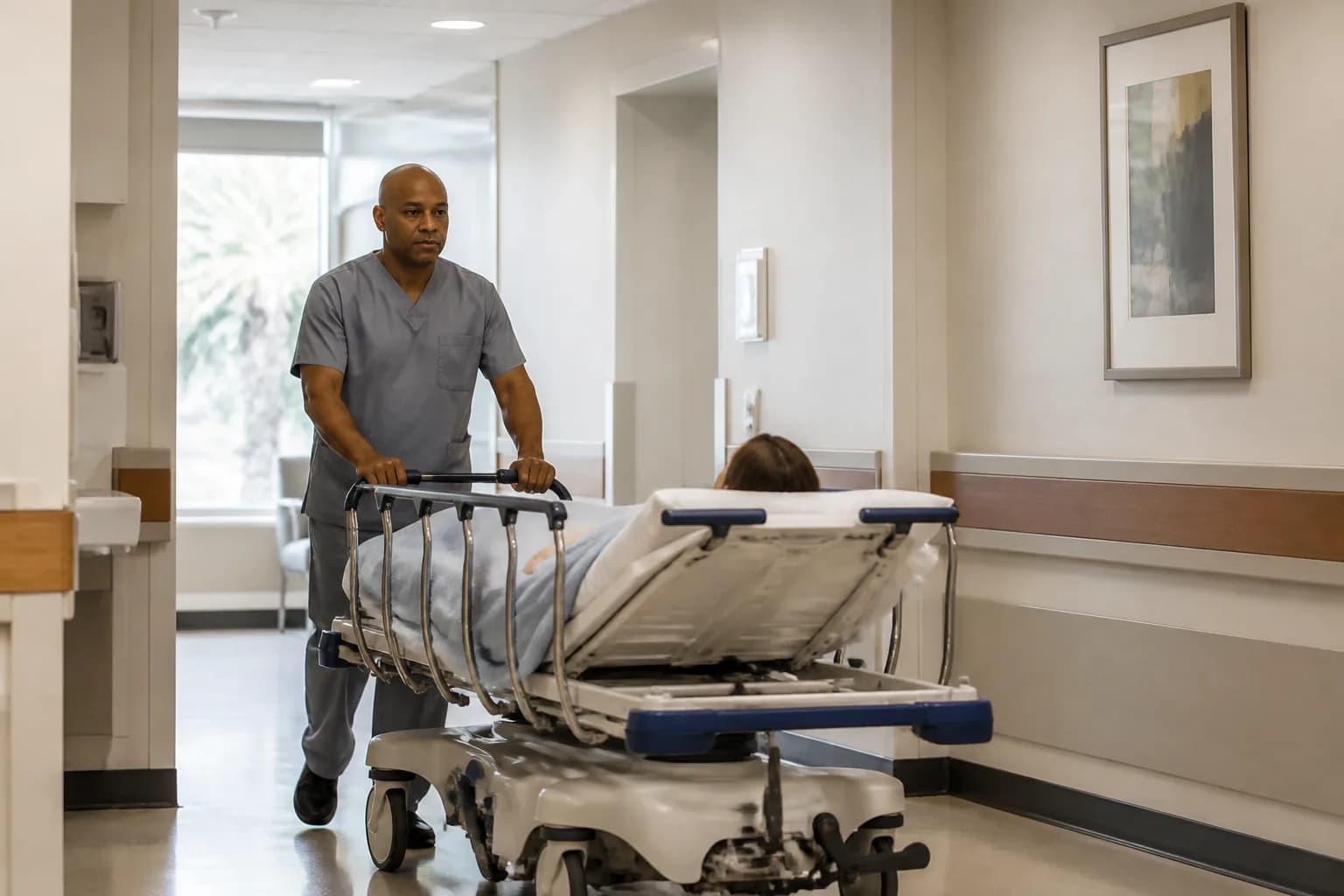 Equipment location and custody history across hospital branches