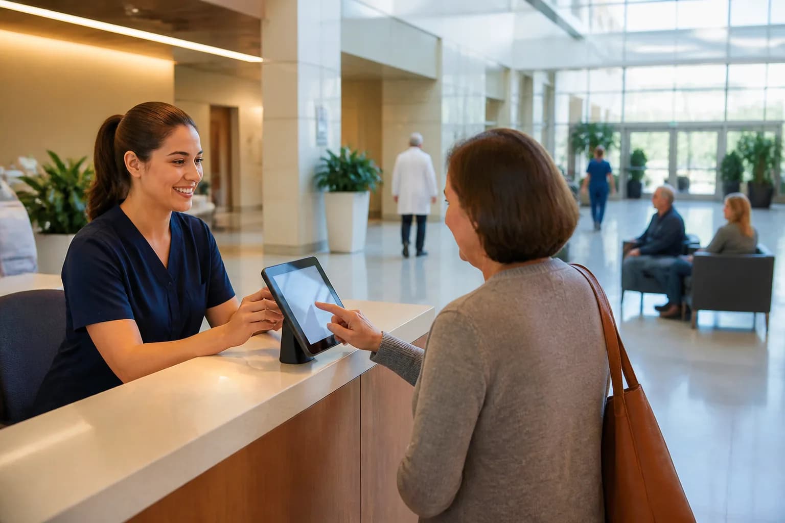 Discharge planning tasks distributed across the inpatient stay rather than the final day