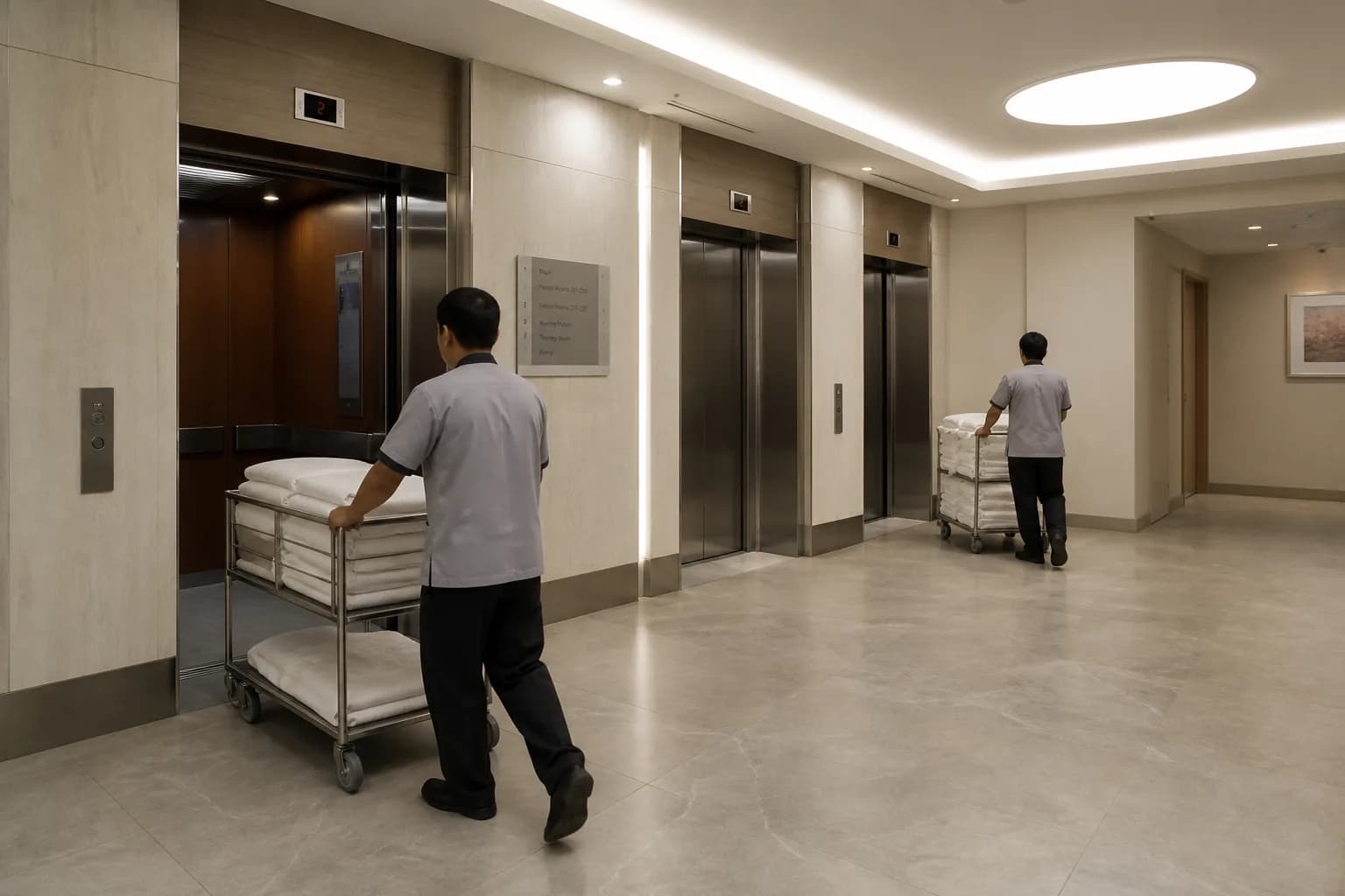 Enterprise standards separated from branch-level hospital configuration