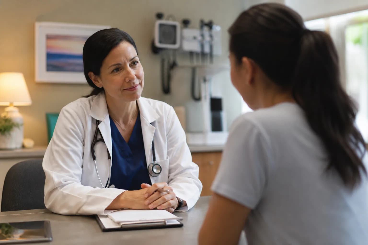 Online registration screen explaining hospital payment details