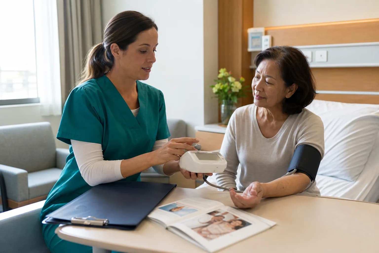 Consistent patient-facing content with branch-specific local details