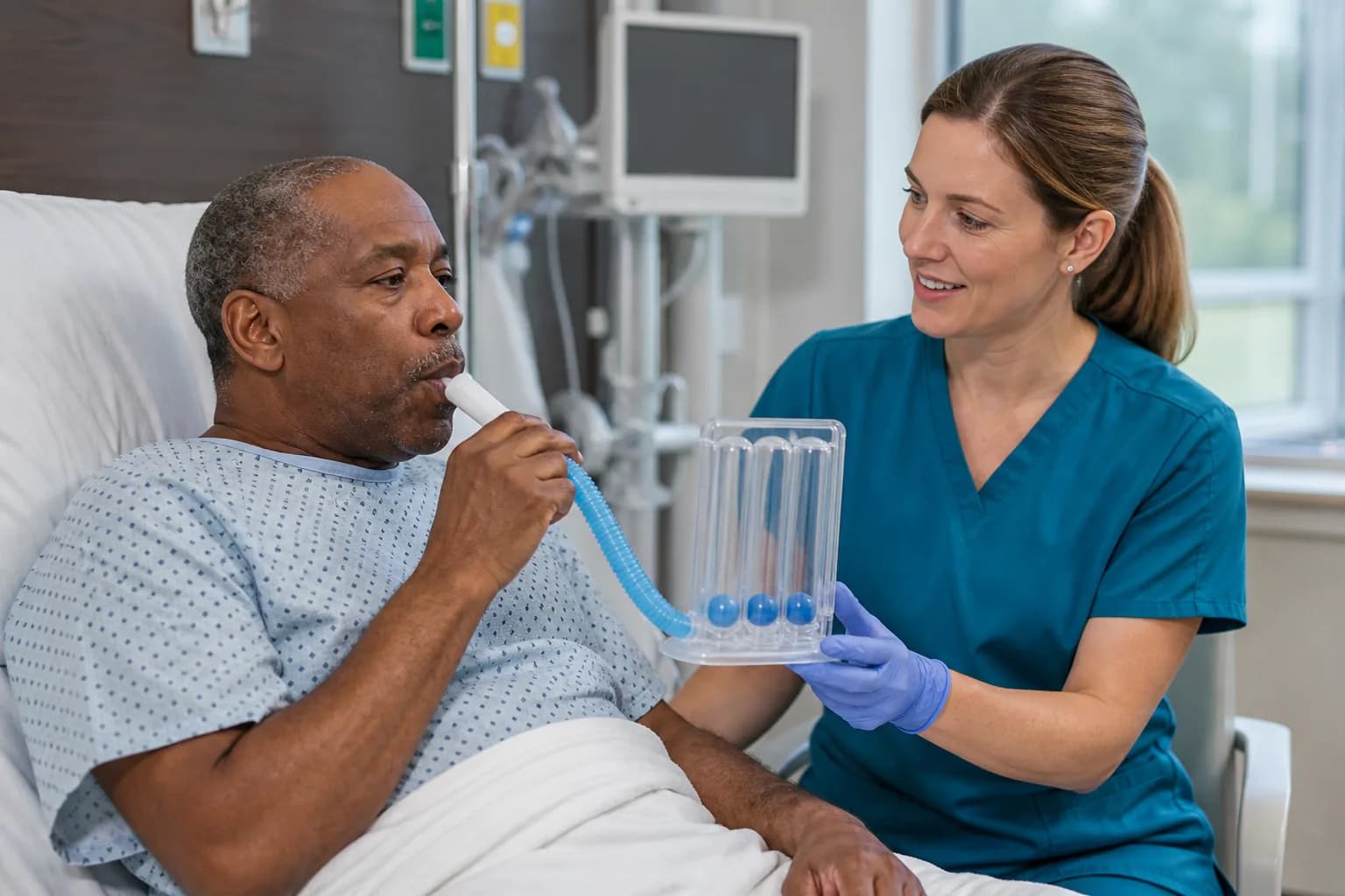 Version-controlled library of hospital documents maintained across multiple languages