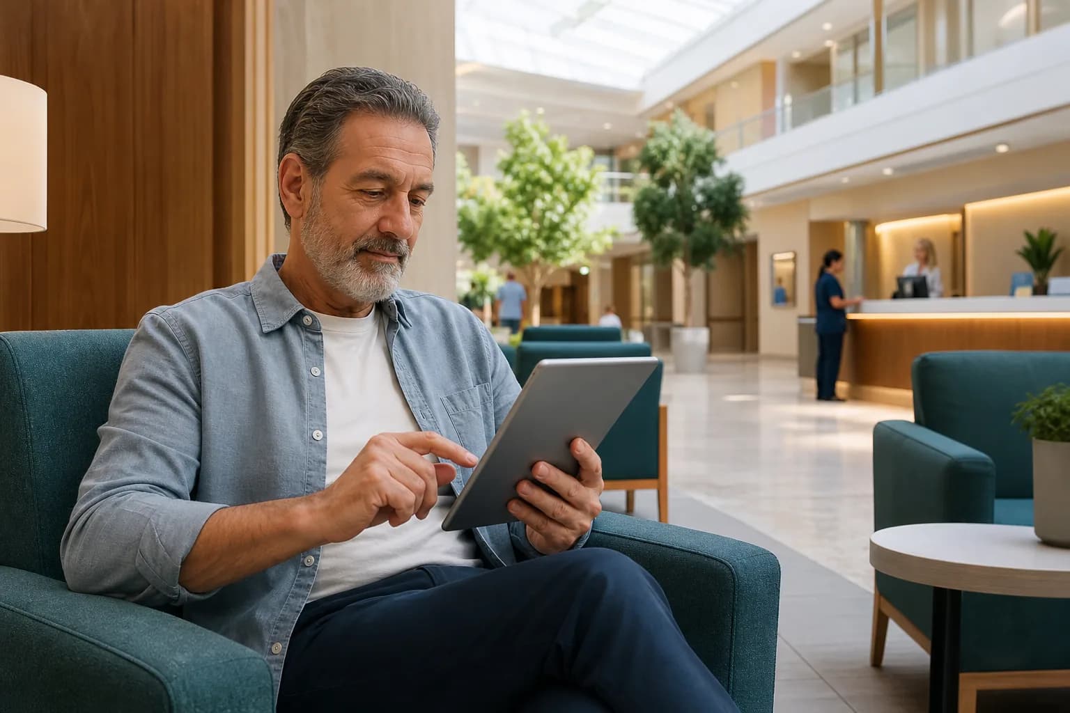 Dashboard tracking no-show rate, call volume and opt-outs for a hospital messaging channel