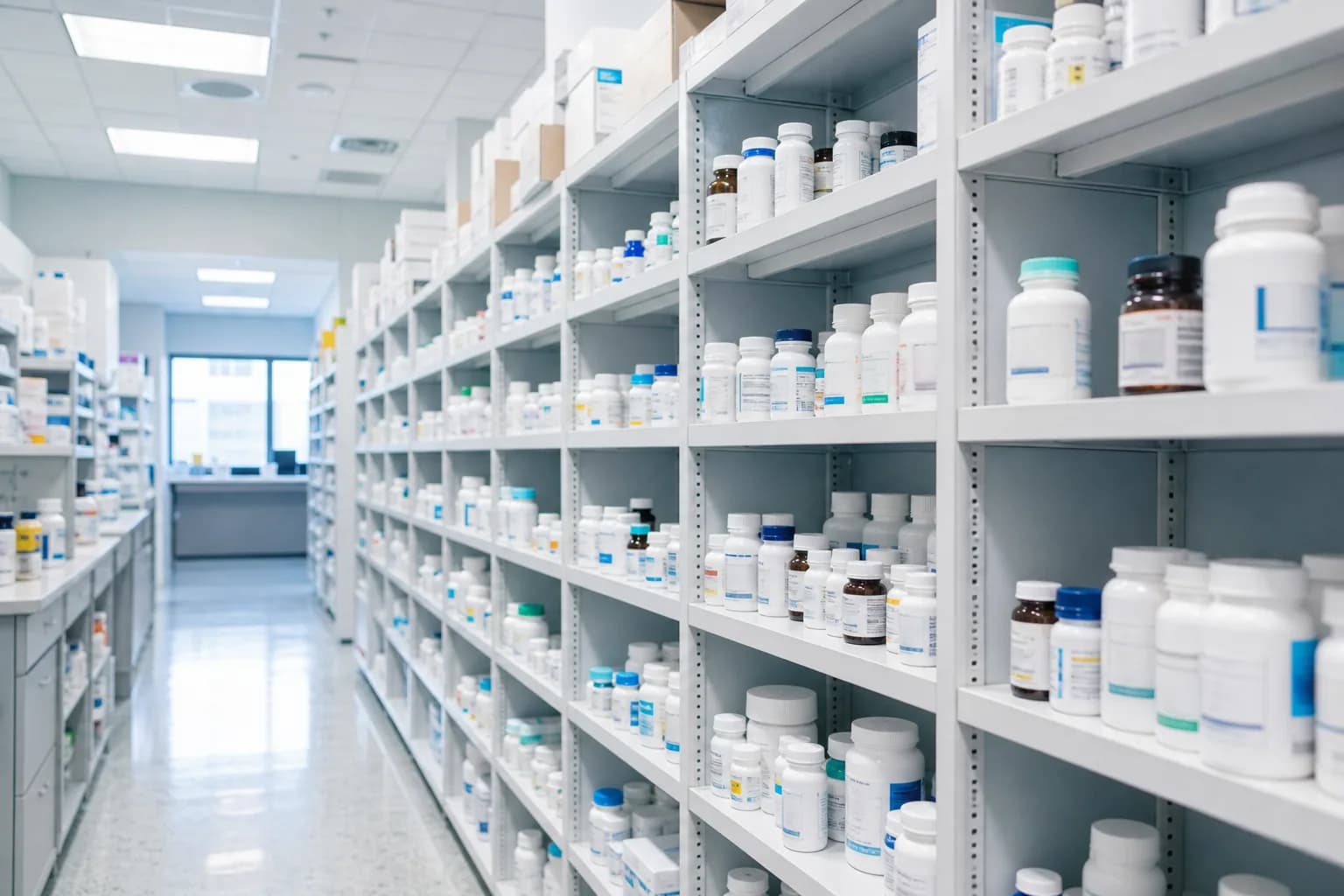 Pharmacy team reviewing reorder levels against consumption and lead time
