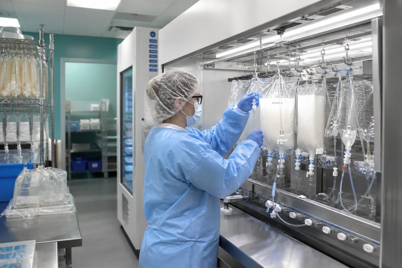 Pharmacy team measuring handover intervals to identify the operational bottleneck