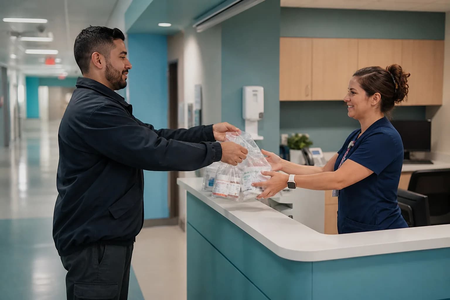 Standard branch configuration template being replicated across pharmacy sites