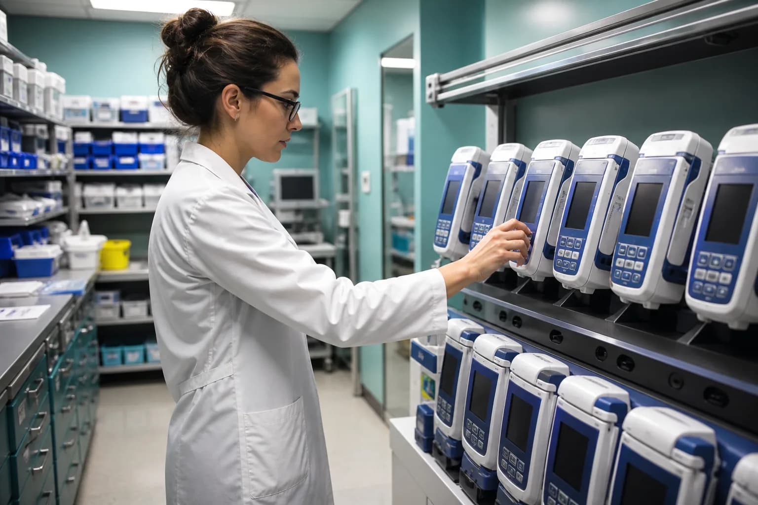 Pharmacy roles being separated as a hospital network grows