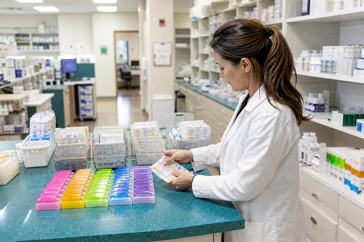 Pharmacy and Therapeutics Committee reviewing a formulary addition dossier