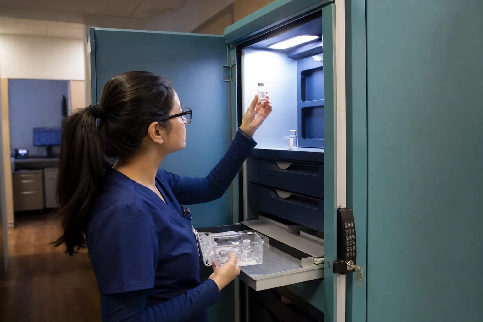 Access-controlled mortality review file alongside the separate medico-legal and grievance record trails