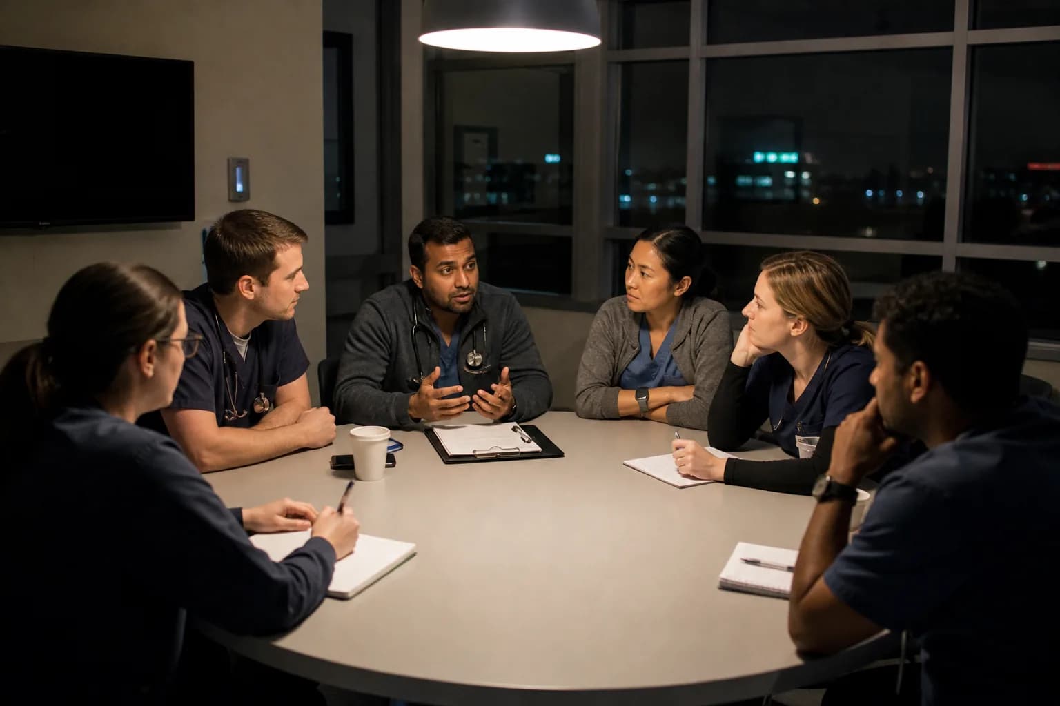 Continuous evidence capture feeding a clinical appraisal record with training, audit, and feedback history