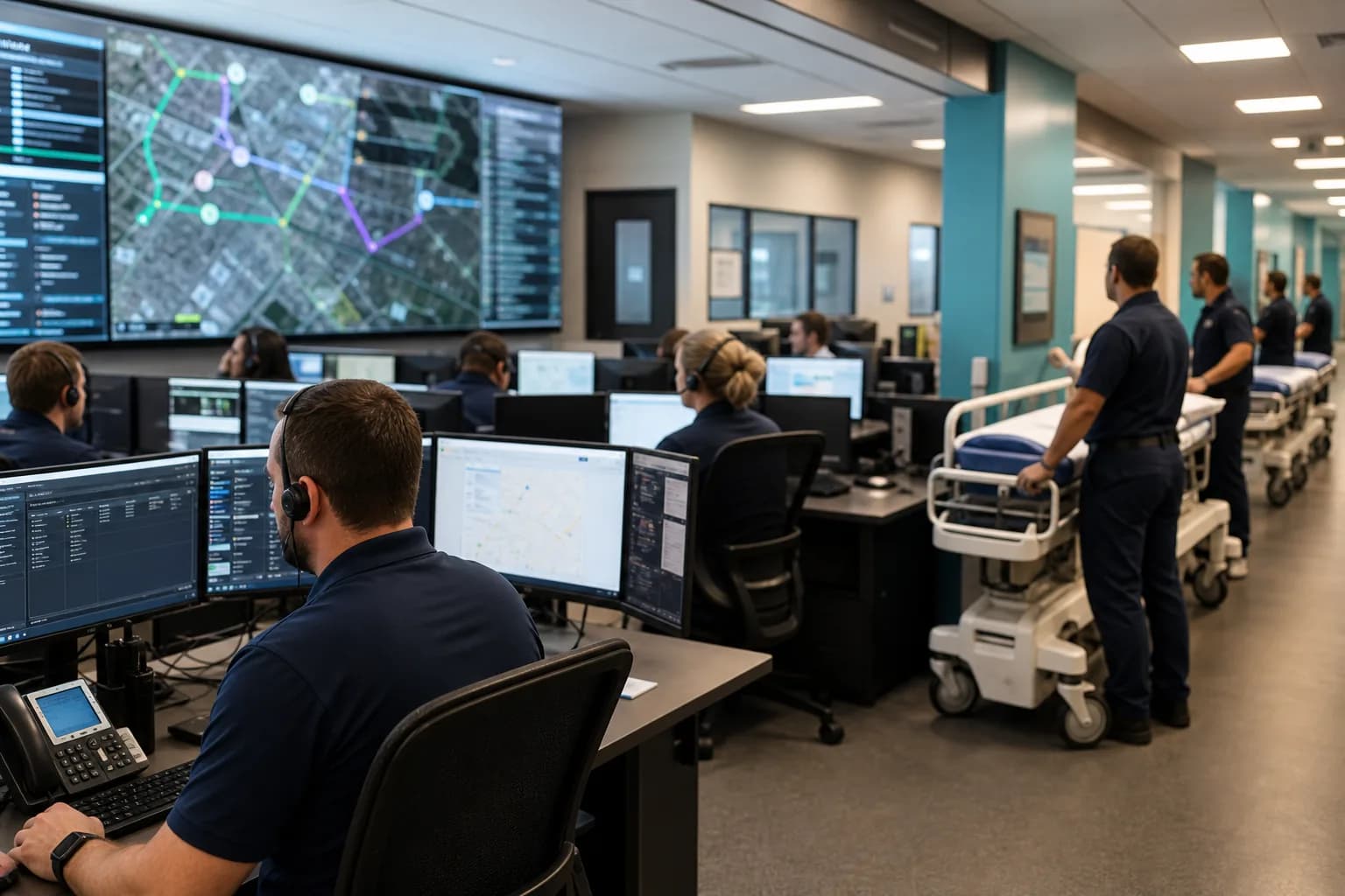 Production monitoring tracking both accuracy against outcomes and shifts in the input distribution