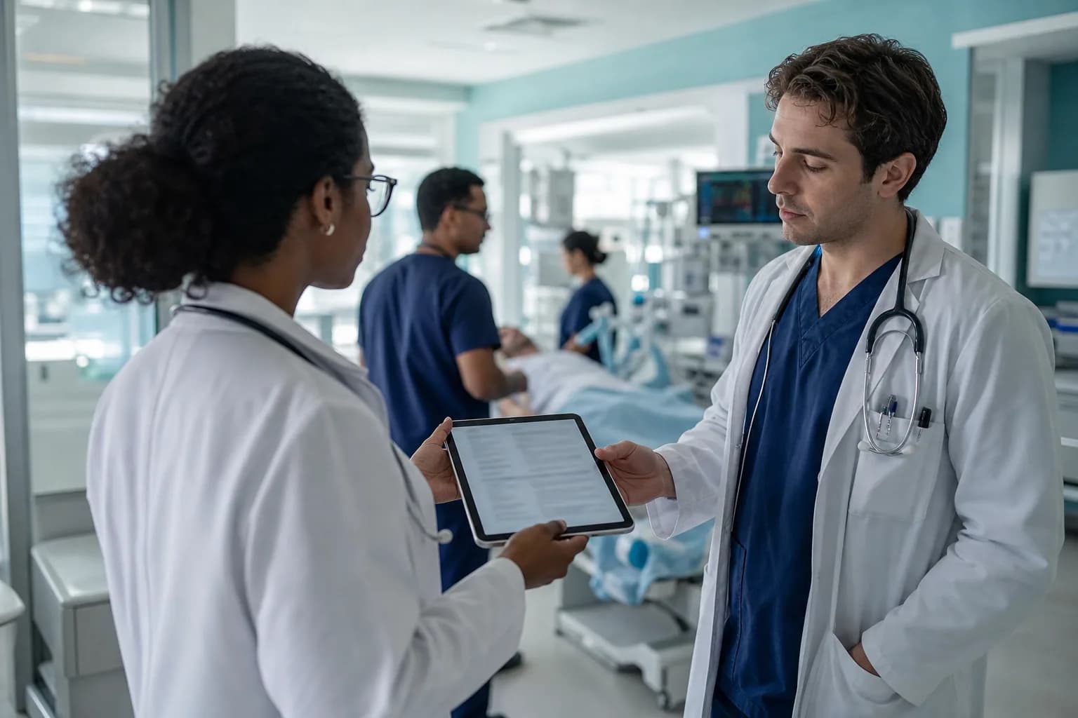 Regular clinician review of real conversations, tracking urgent-route surfacing, handover met and abandonment after concerning content