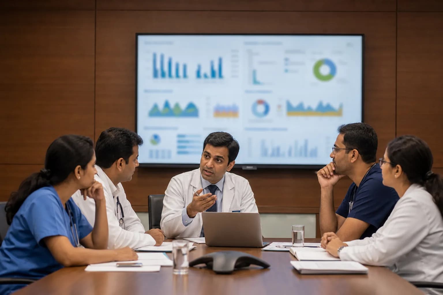 Hospital privacy committee reviewing audit transparency