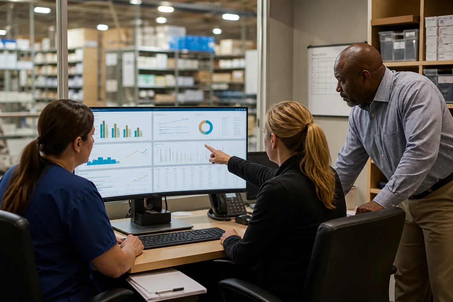 Hospital finance team modelling analytics programme costs