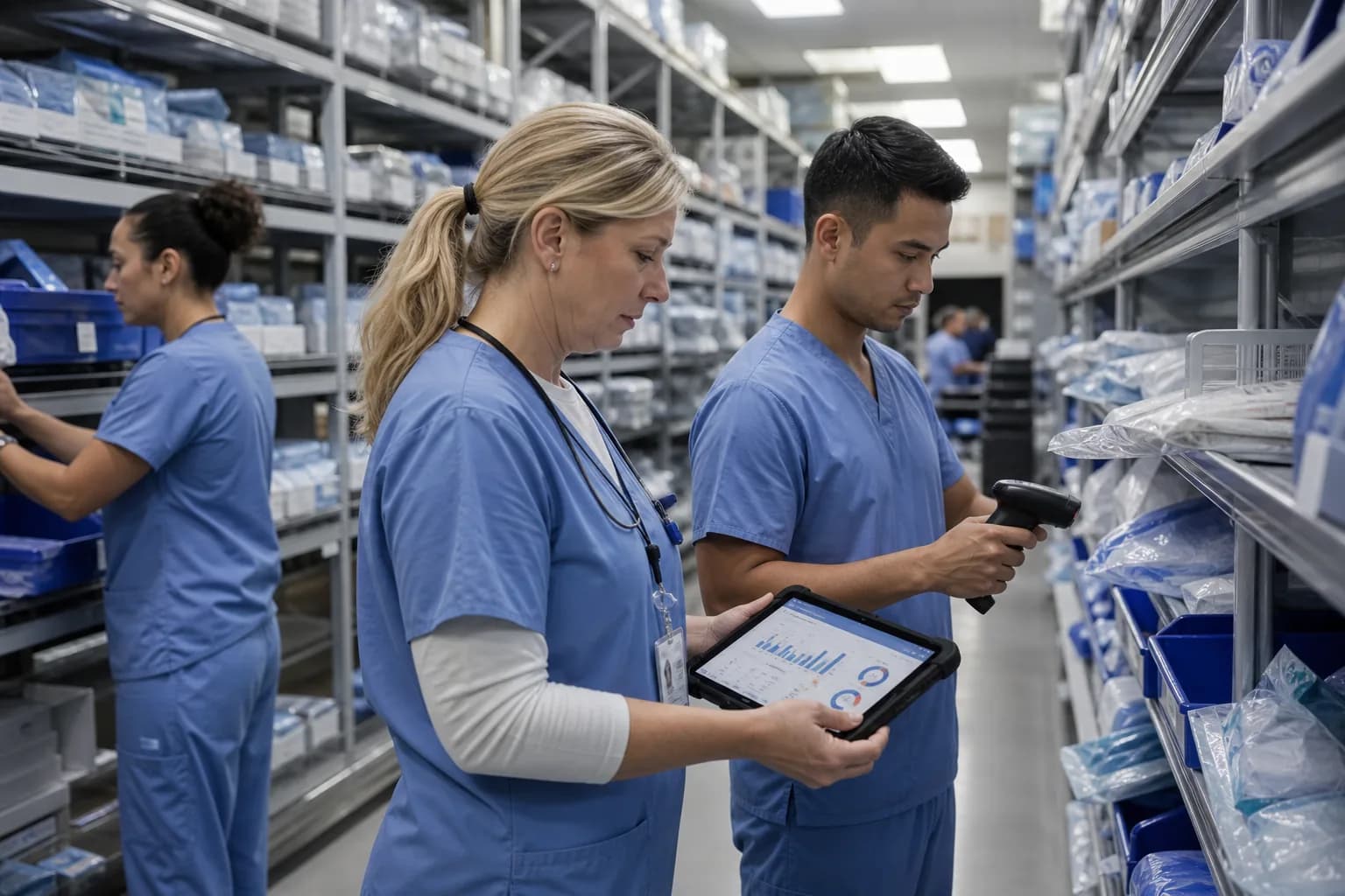 Hospital IT team auditing which clinical fields are captured discretely