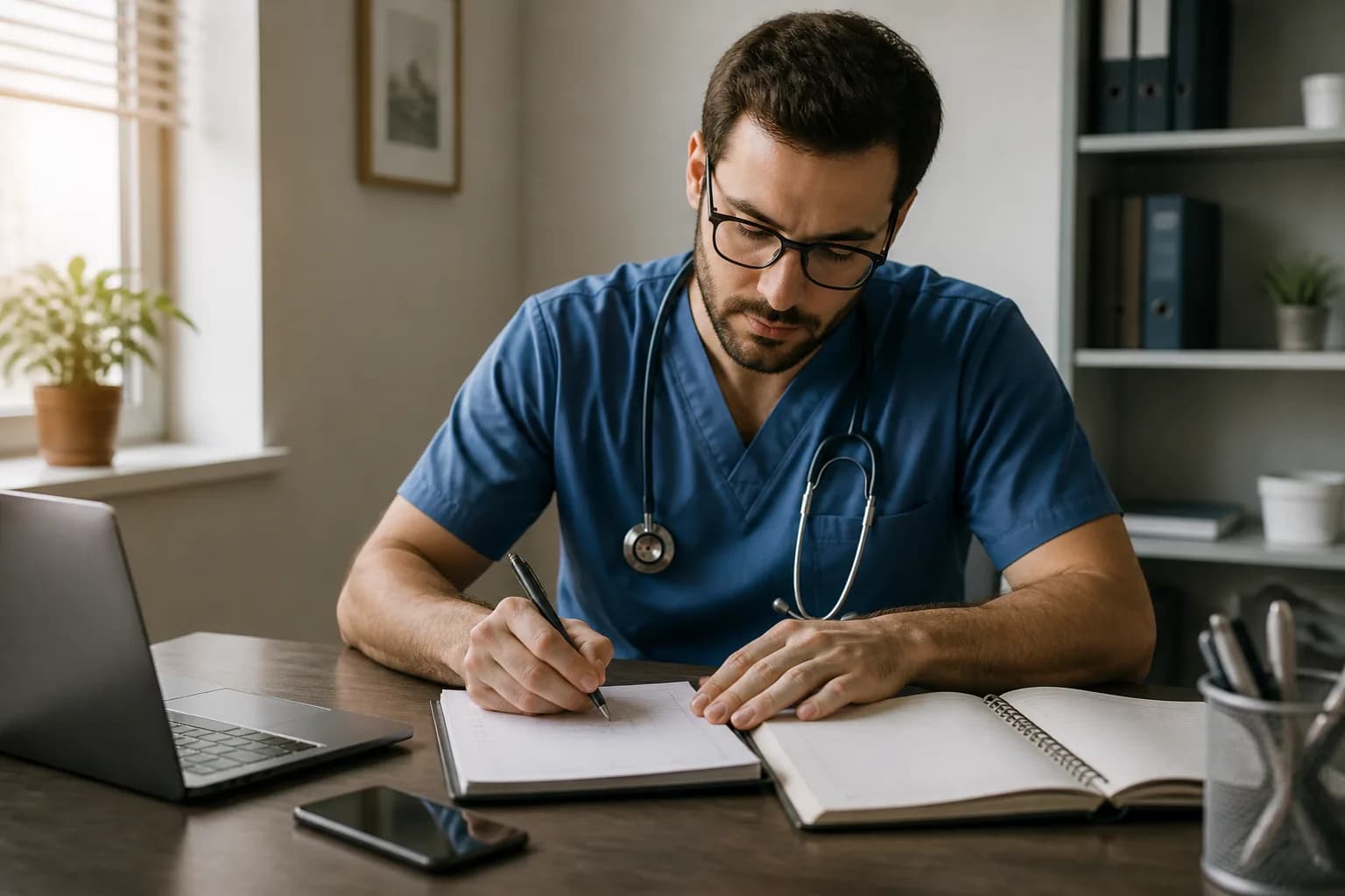 Automated conflict warning for overlapping clinics and travel time