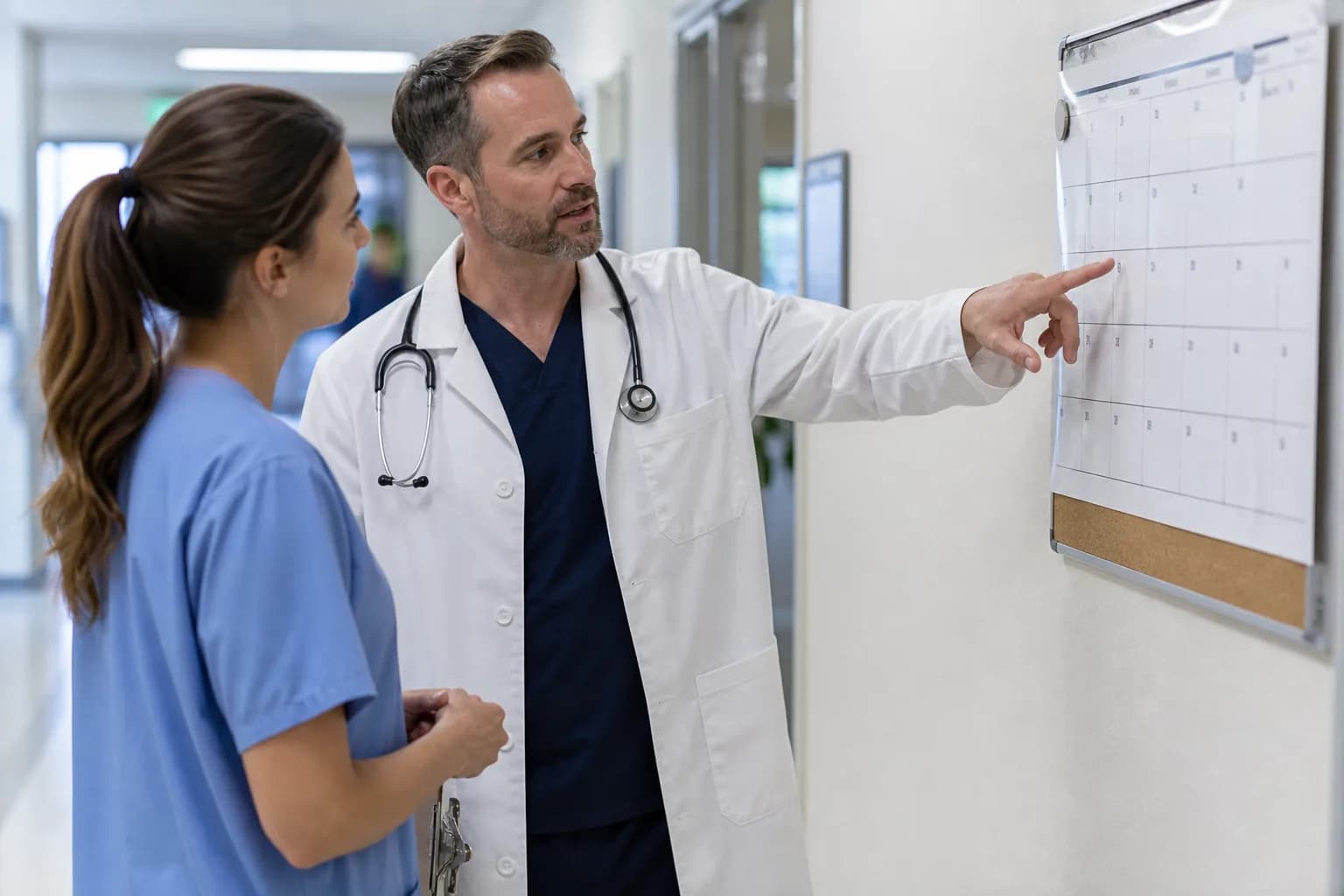 Walk-in triage queue organized by clinical priority and arrival order