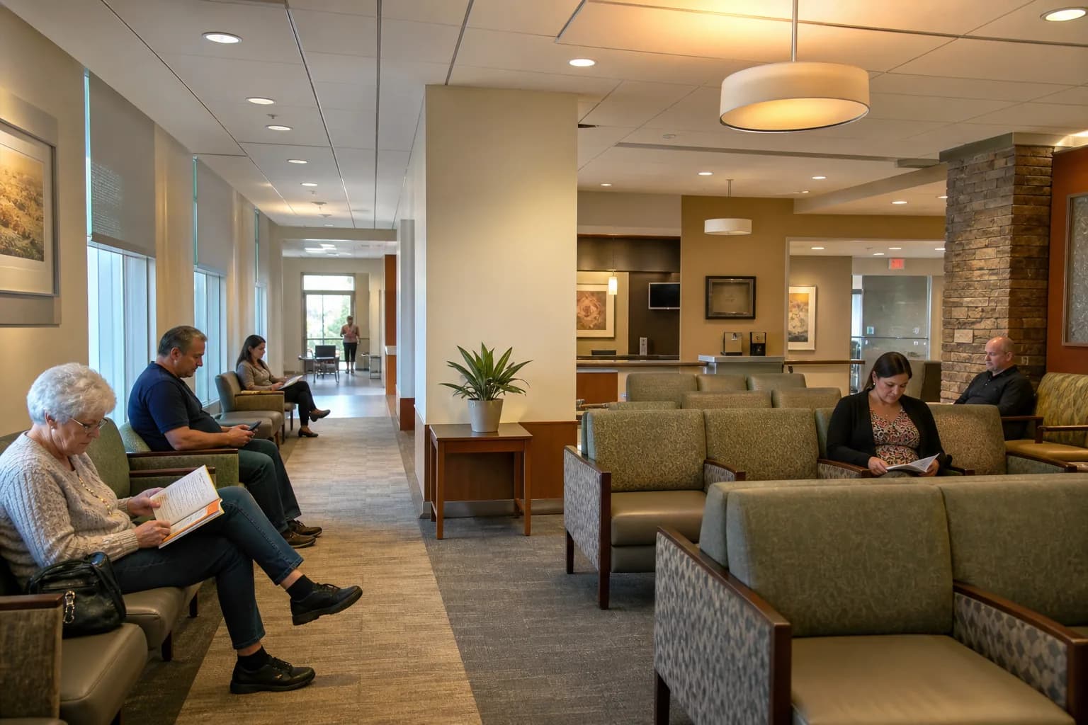 Multiple patient access channels drawing from one appointment inventory