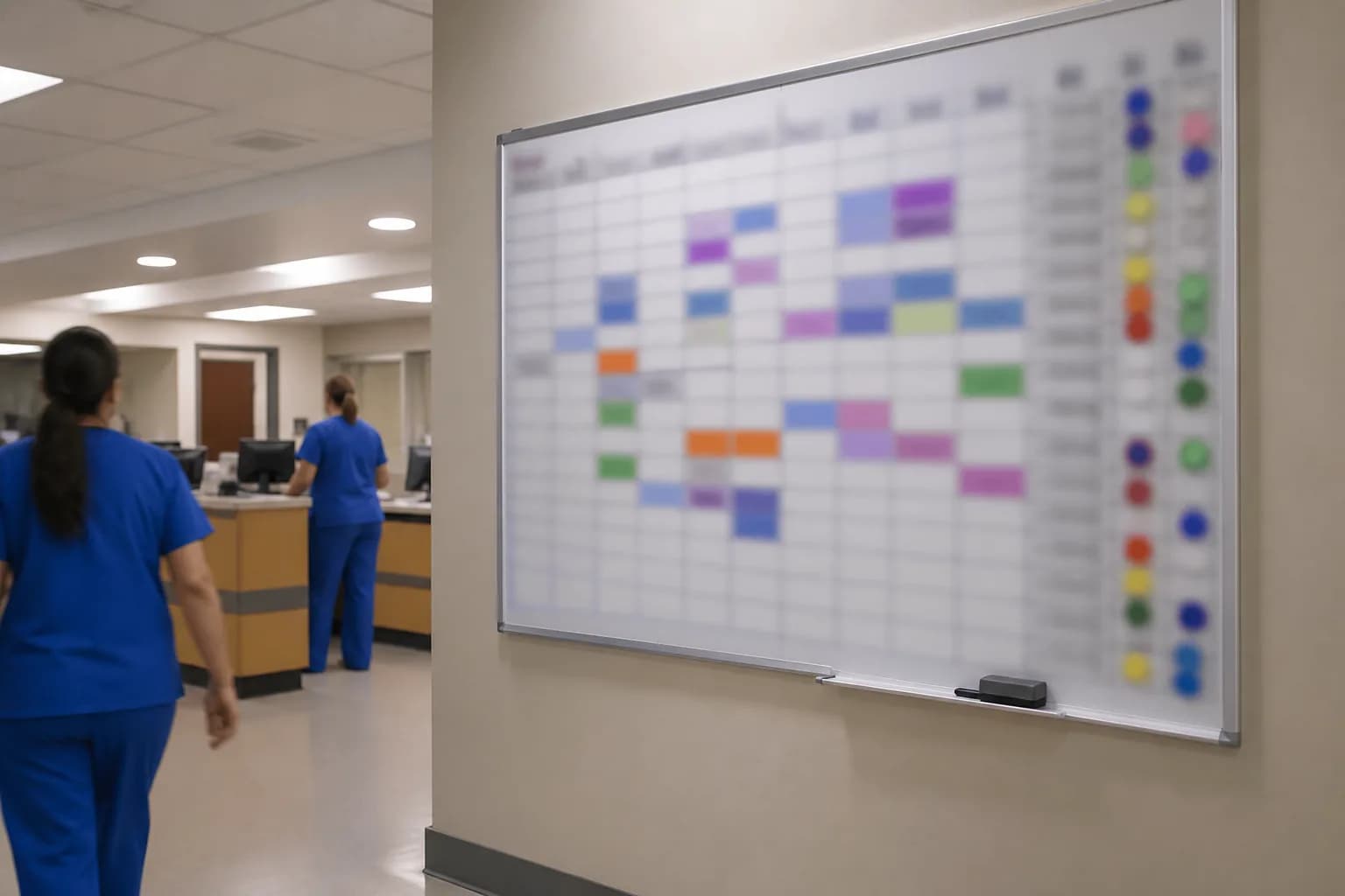Standard visit type library applied consistently across specialties