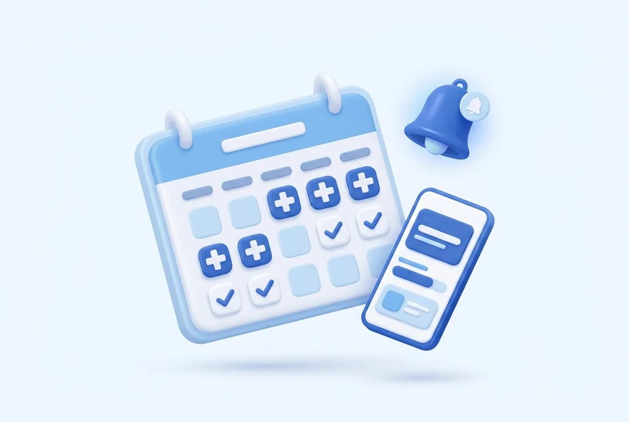 Event driven query and batch integration patterns for appointment data