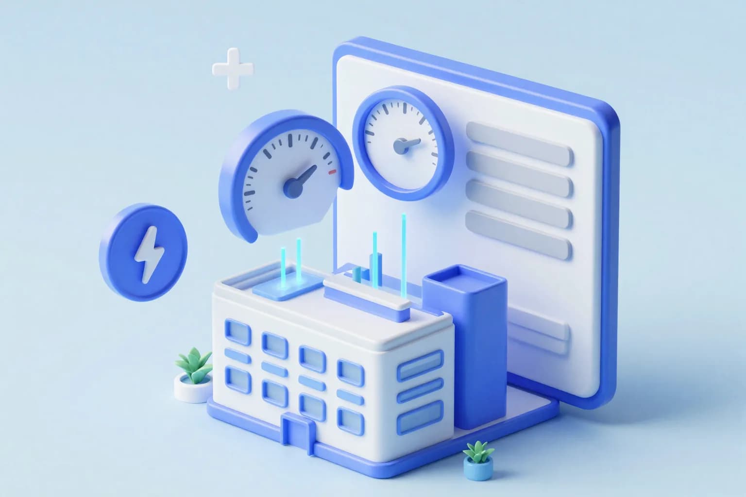 Workload model converting planned maintenance hours and breakdown calls into a technician establishment