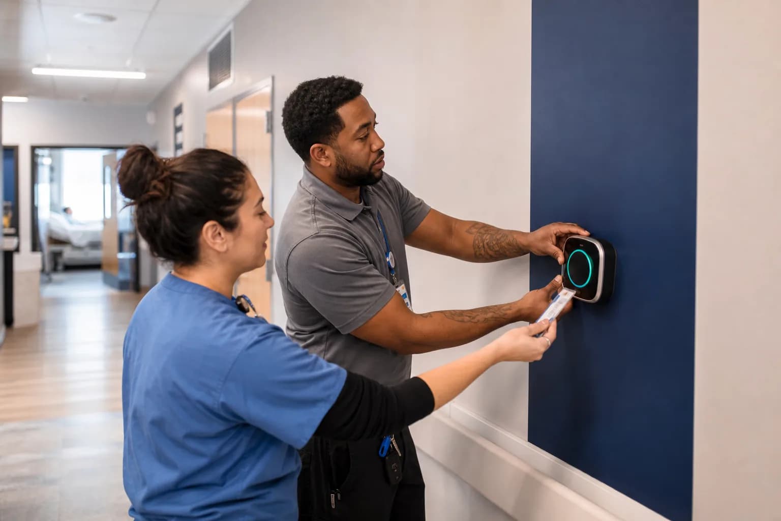 Decision matrix weighing connectivity, capital, growth and staffing for hospital hosting choice