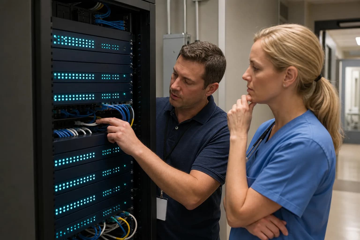 Federated exchange where records remain with the provider and move only on consent