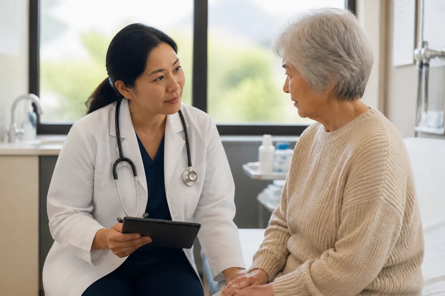 Private and secure patient health history portal session