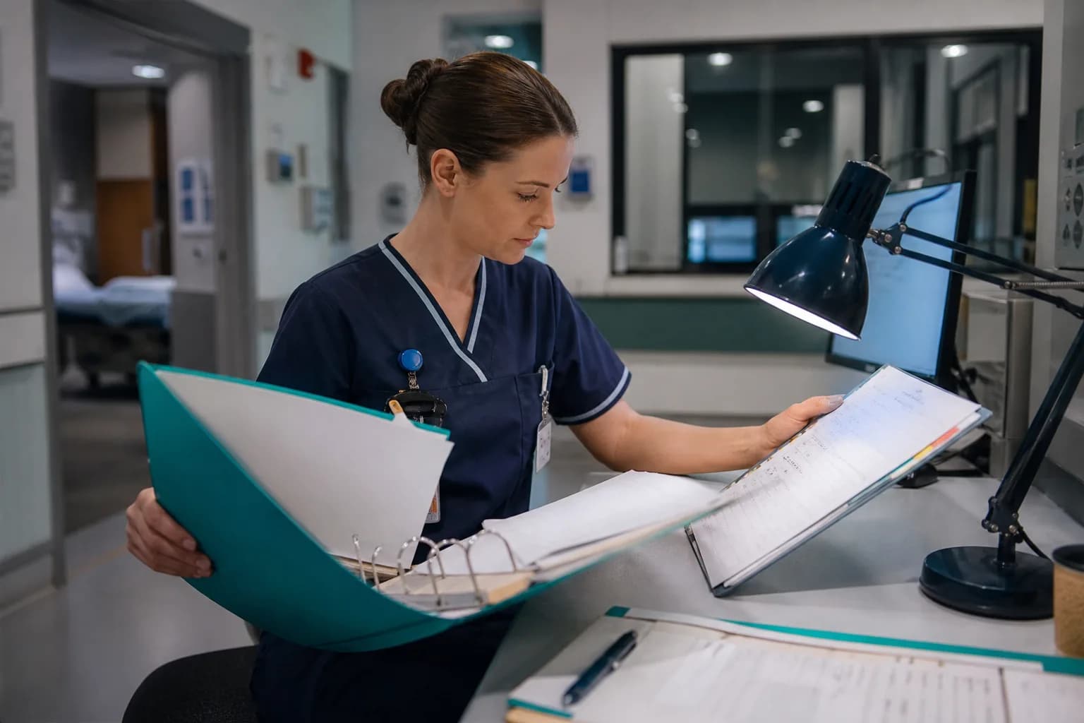 Observed hand hygiene compliance shown as an upper bound above an unobserved true rate