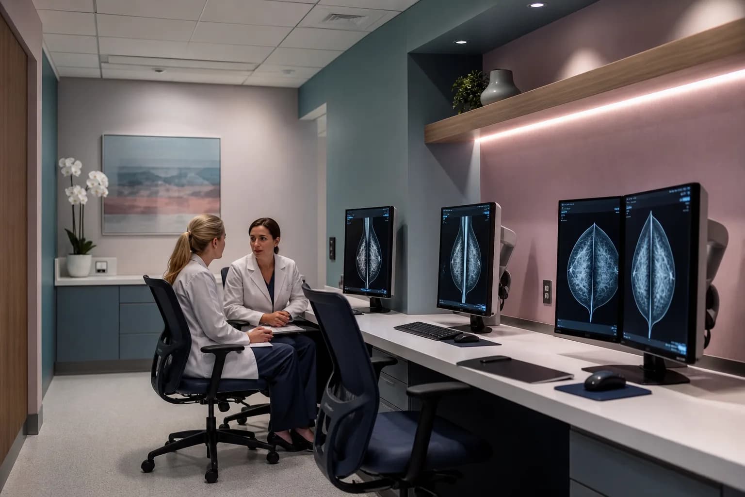 Intended use statement highlighting population, image types and the clinician role it assumes